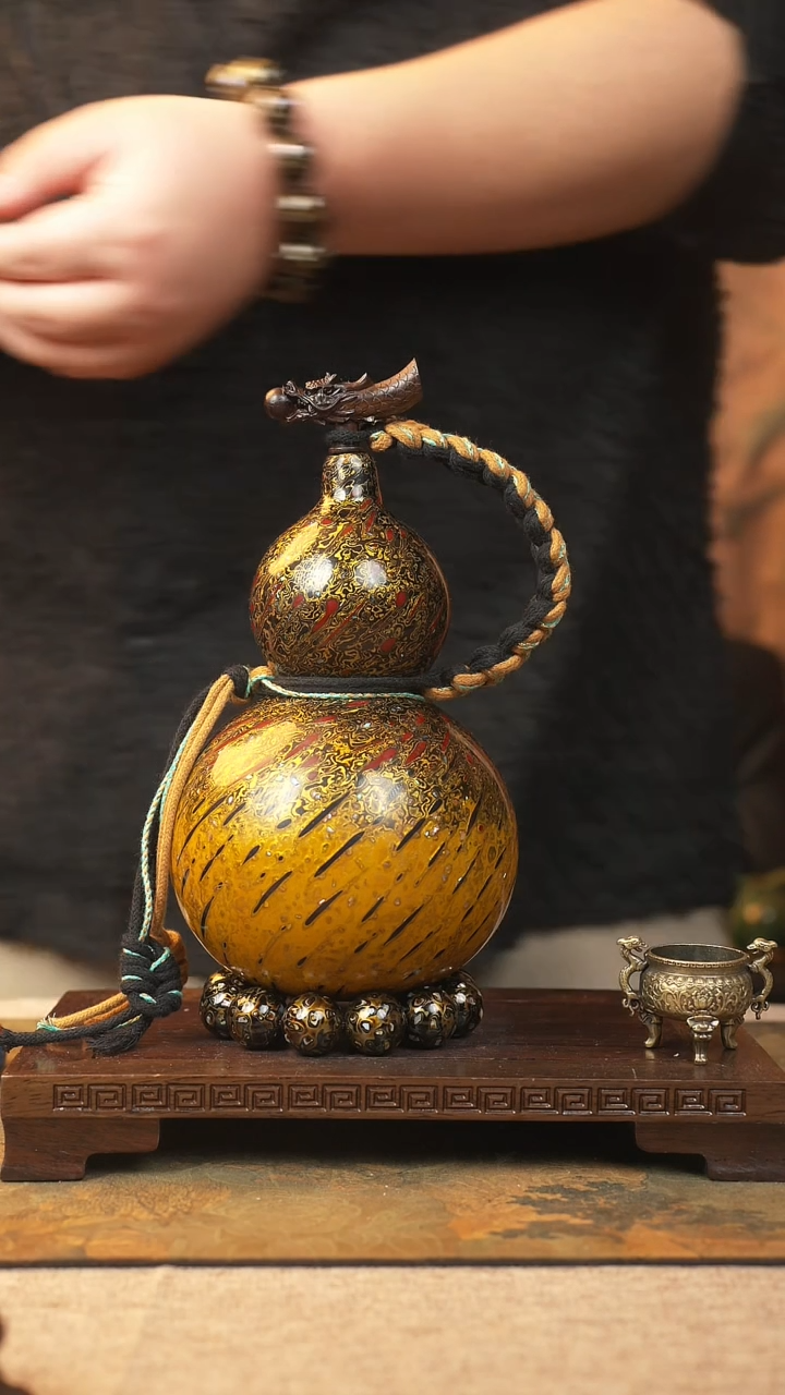 【闪购商品】256大漆葫芦一物一拍记葫堂出品