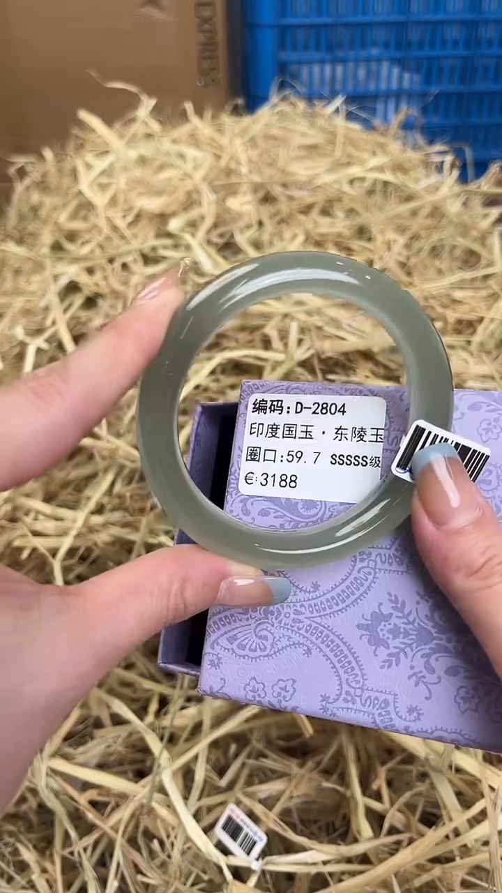 未镶嵌手镯石英质玉D-2804