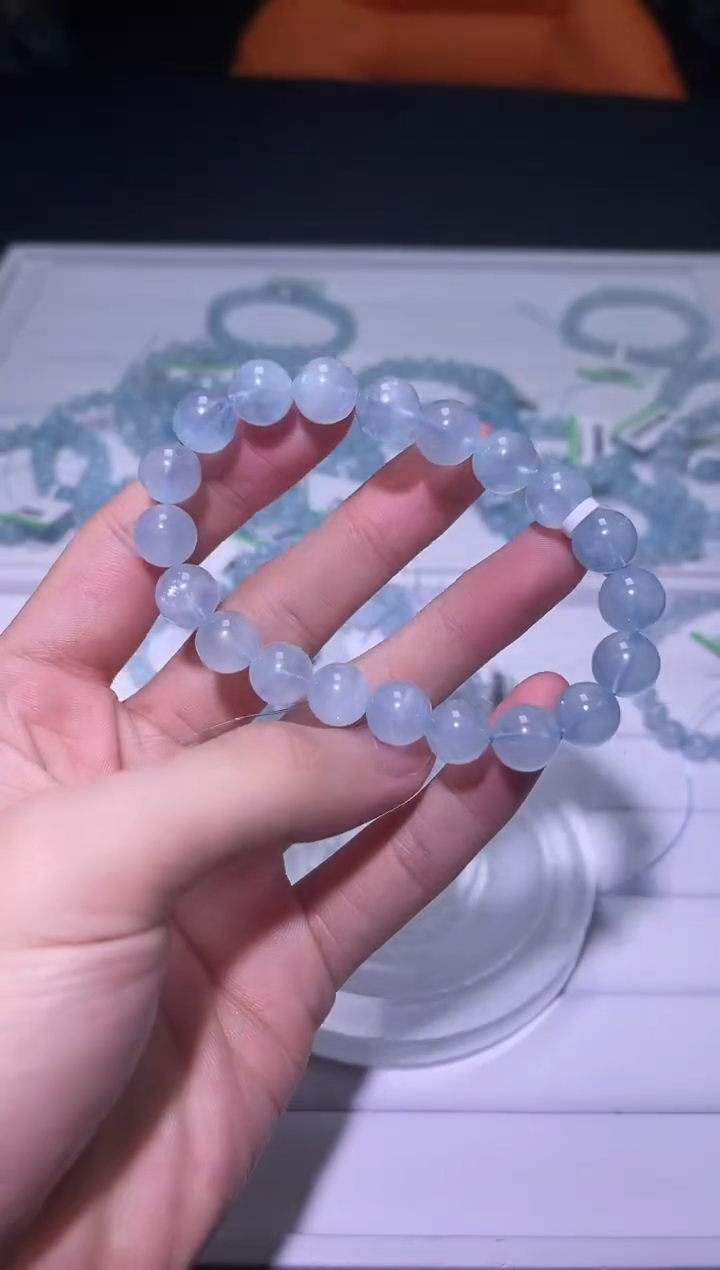 1海蓝宝石（处理）X033-海蓝宝单圈-多样性发其一