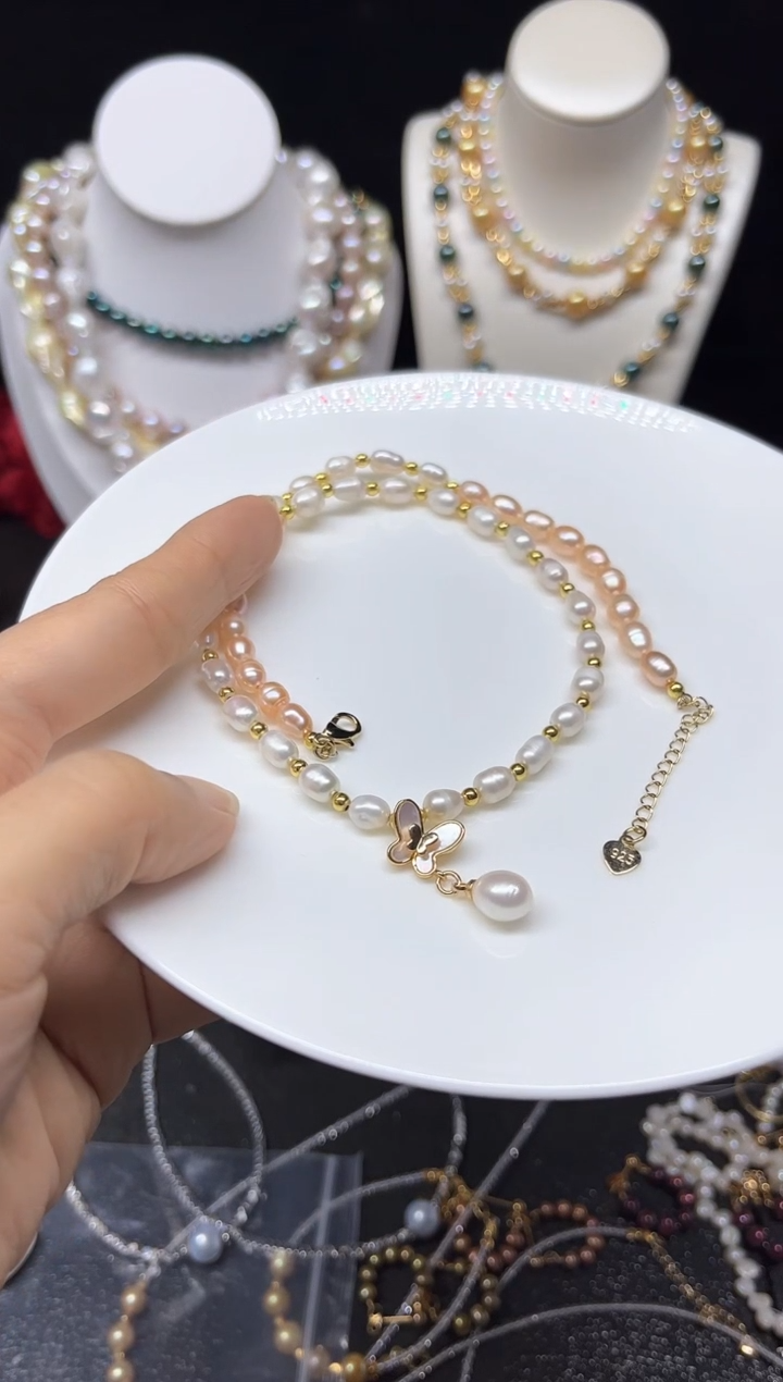 【闪购商品】淡水珍珠颈饰未镶嵌多人