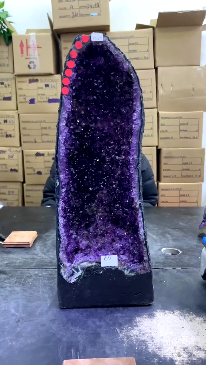 【闪购商品】水晶摆件未镶嵌天然紫水晶摆件69