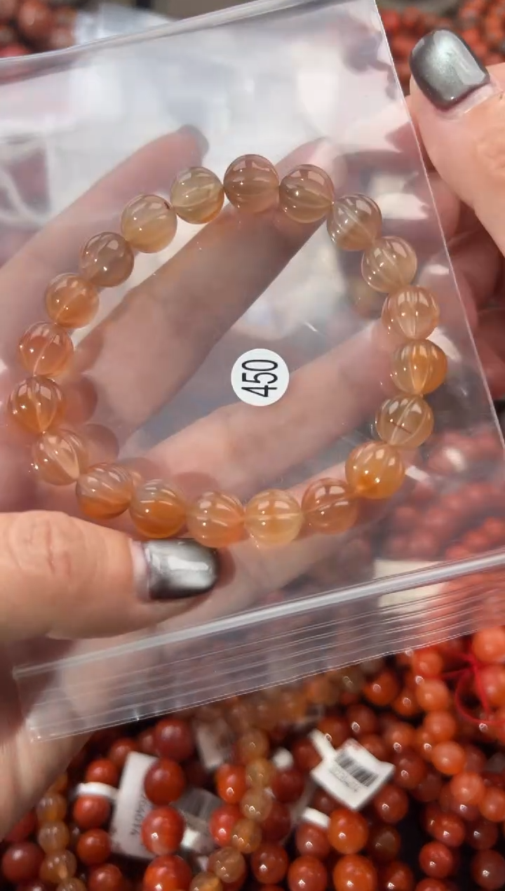 未镶嵌手串南红玛瑙9+