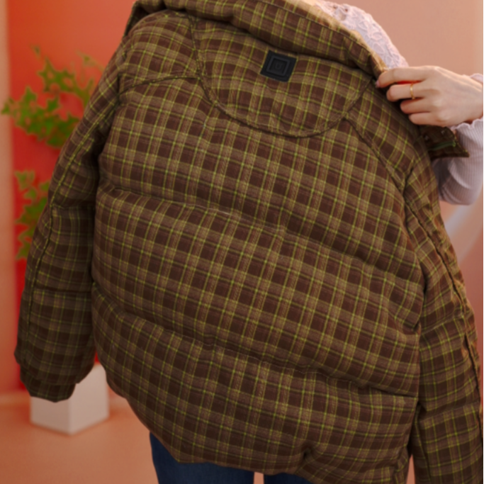 R0268（黑标羽绒）新款加厚保暖羽绒服