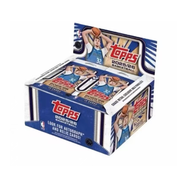 【拆盒】2025-2026 Topps篮球Flagship Retail收藏卡（下单默认代拆）