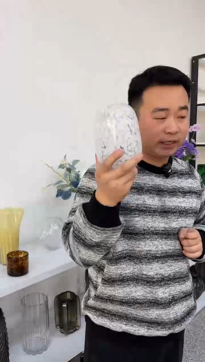 养鲜花干花插花客厅装饰品一只