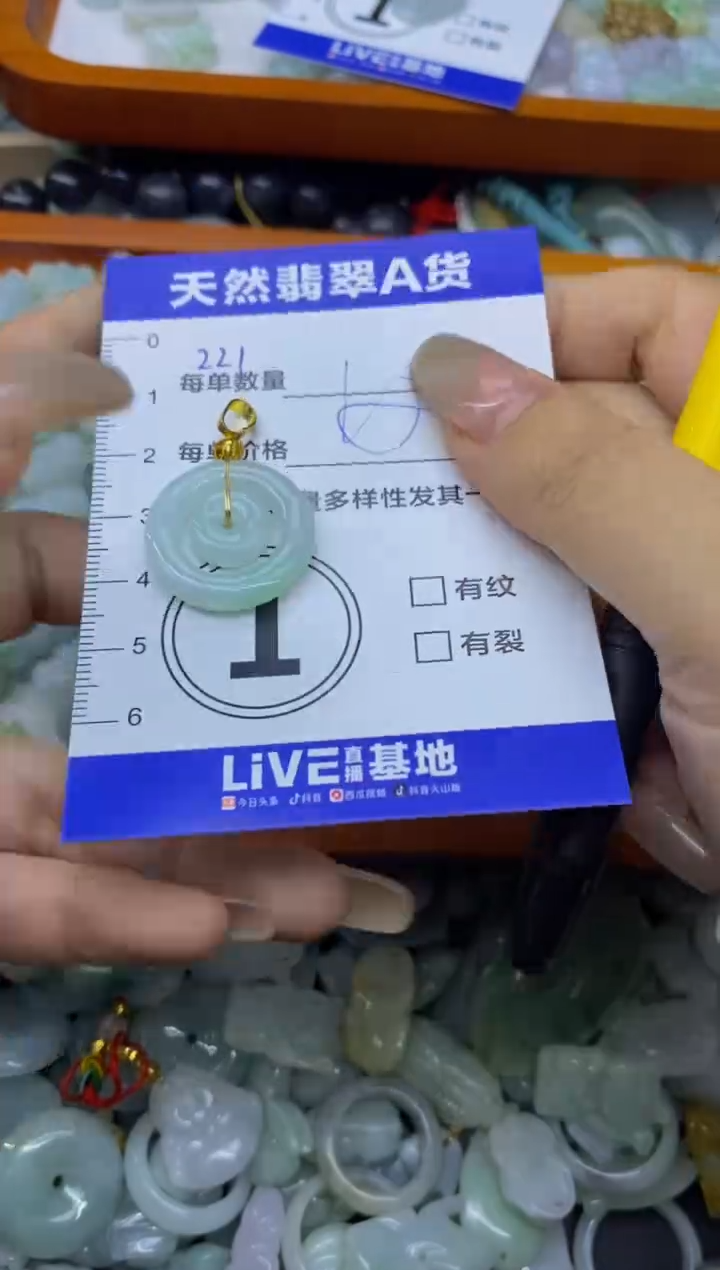 颈饰未镶嵌翡翠天然翡翠A货批量多样性发一件