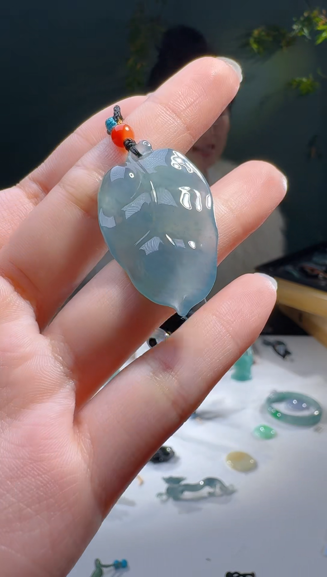 【闪购商品】翡翠颈饰未镶嵌天然A货翡翠