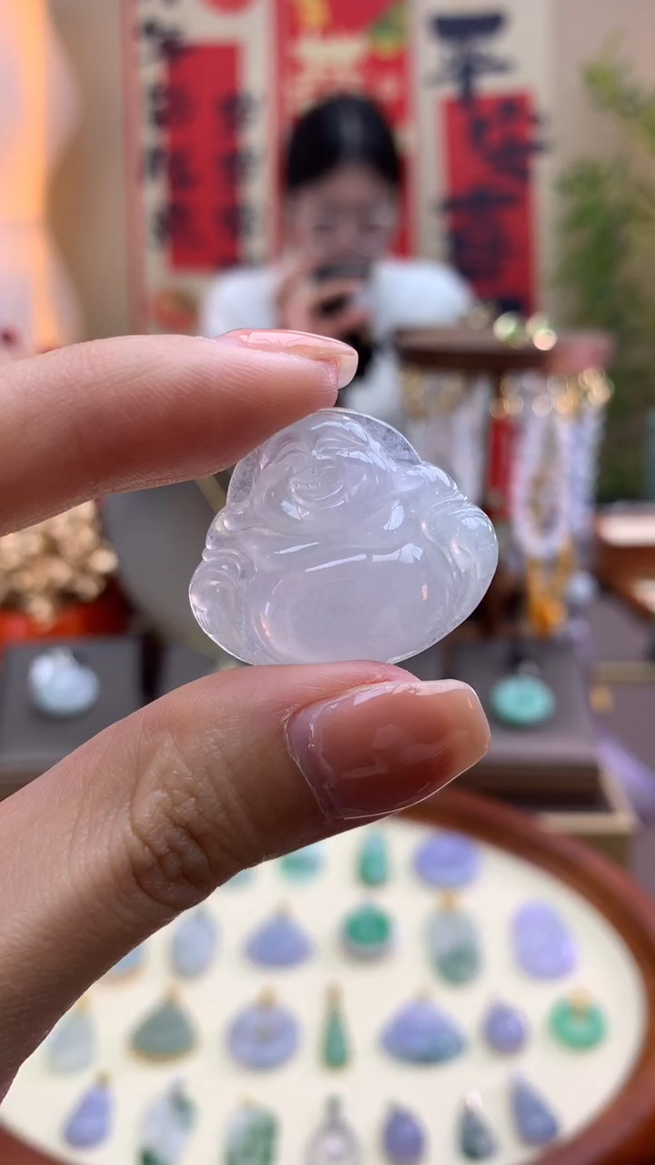 【闪购商品】翡翠颈饰未镶嵌佛公