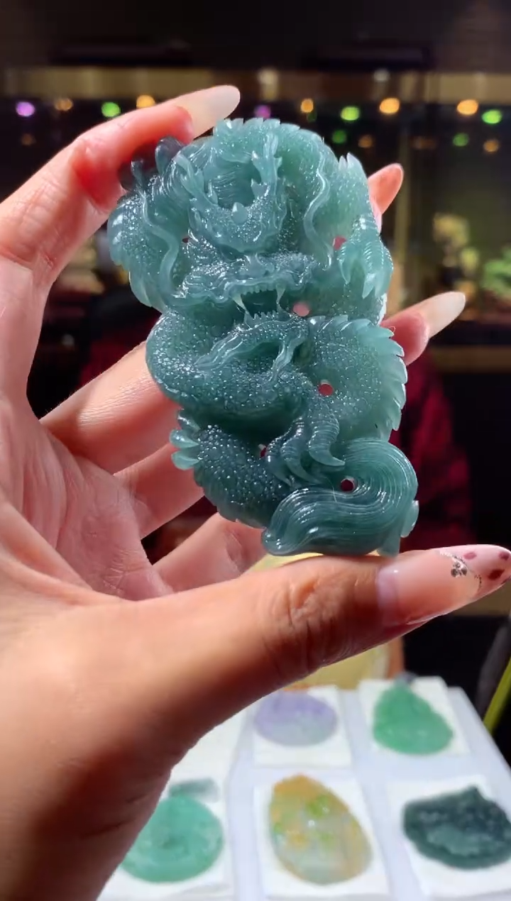 【闪购商品】定制翡翠未镶嵌挂件发货（拍一发一）