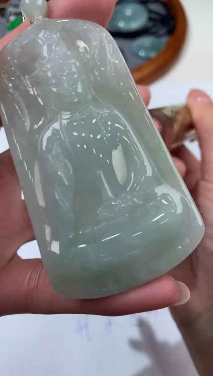 【闪购商品】翡翠未镶嵌挂件2202595   