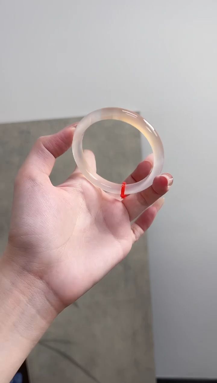 【闪购商品】玛瑙/玉髓手镯未镶嵌55-56圈 需要包容