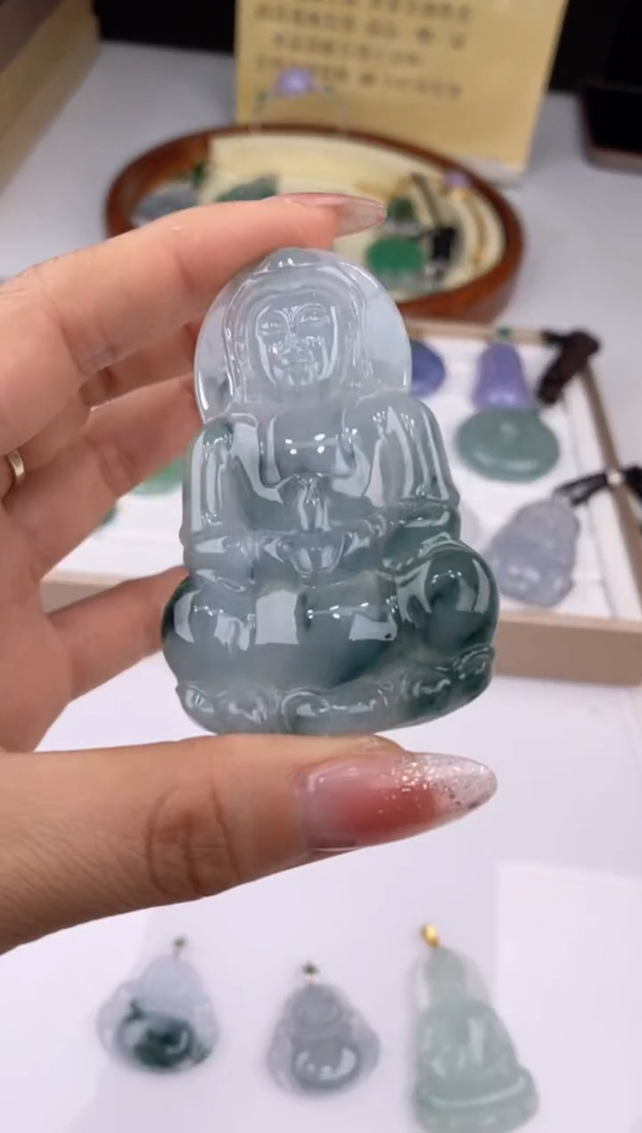 【闪购商品】翡翠吊坠(赠链)未镶嵌26553静静聊翠