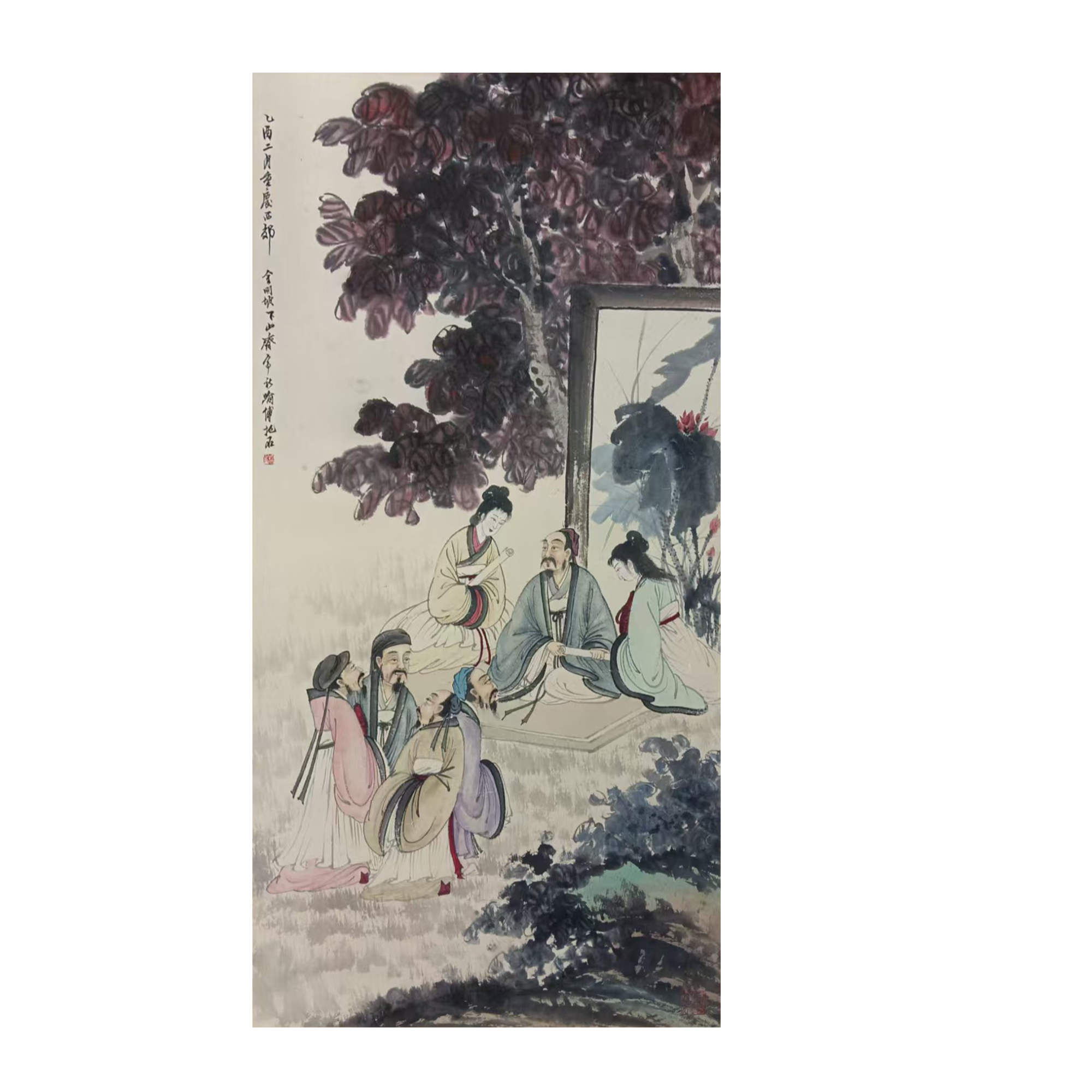 W25-2006 人物画 69*139