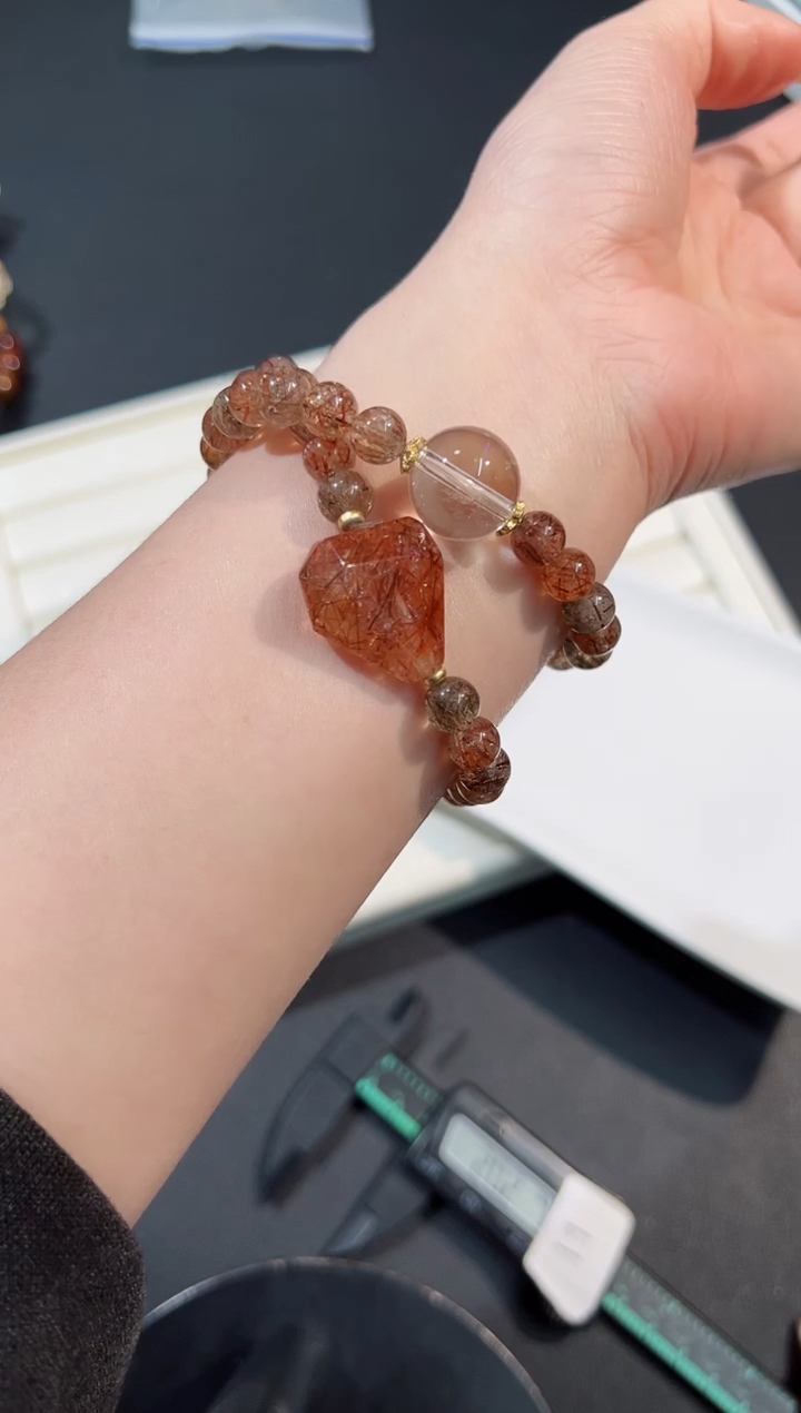 【闪购商品】水晶手串未镶嵌63r多样性发其一/1条默认微瑕