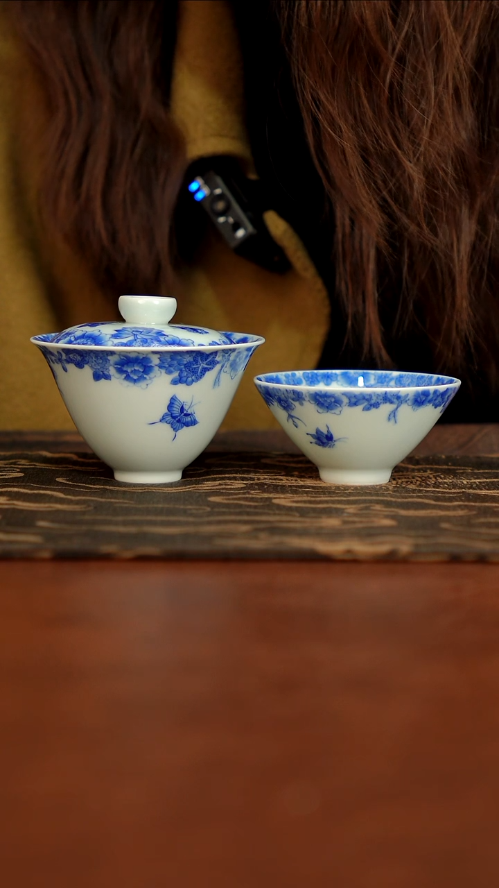 【闪购商品】瓷片昱清柴窑万花套组11