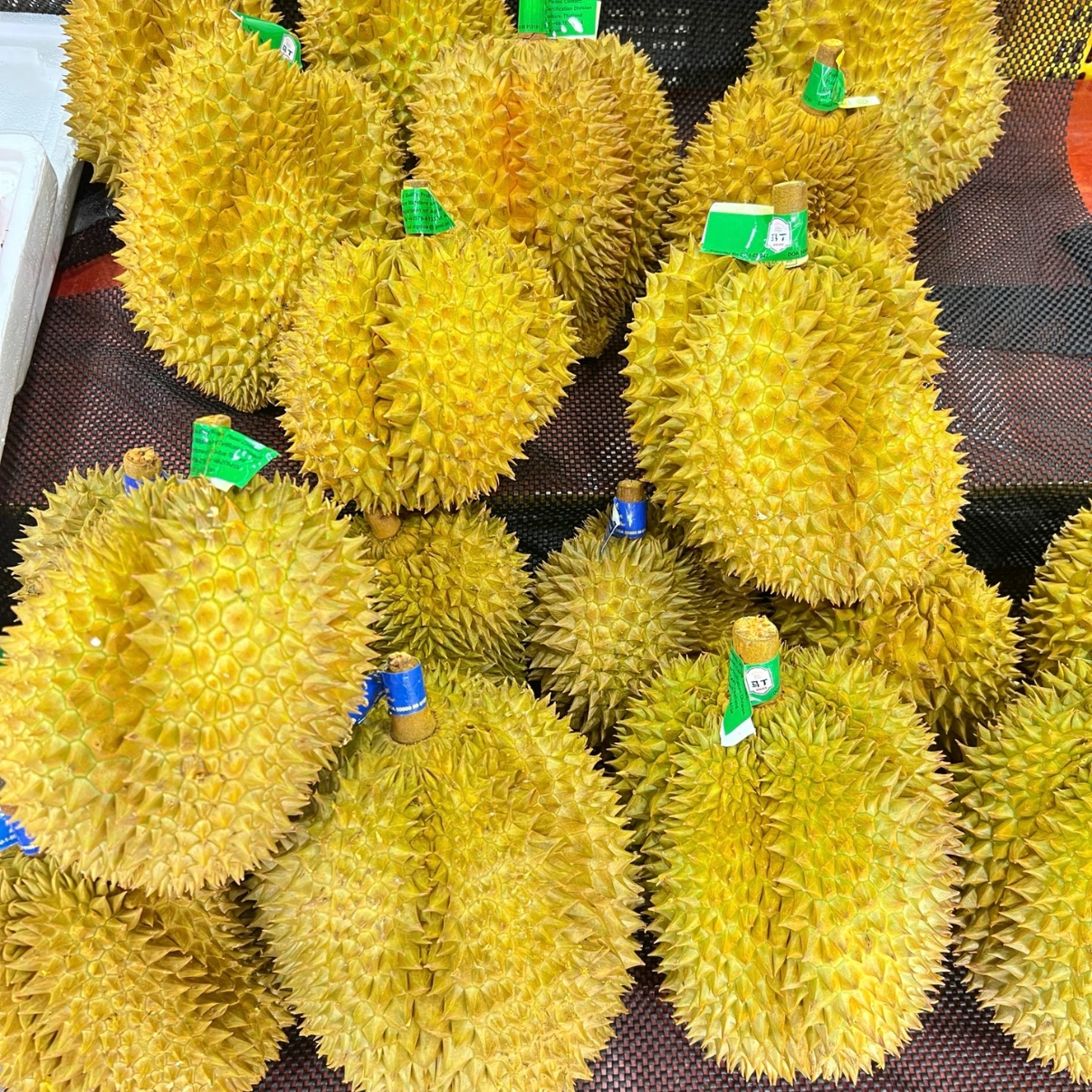 新鲜奶油猫山王榴莲核大整果4-10斤（一果一重）榴莲同城送金枕泰国