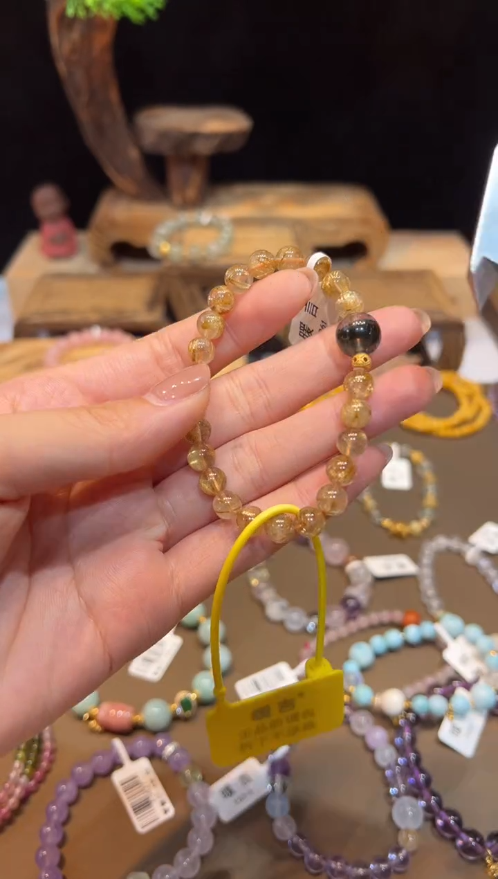 水晶手链未镶嵌手饰@@E5961