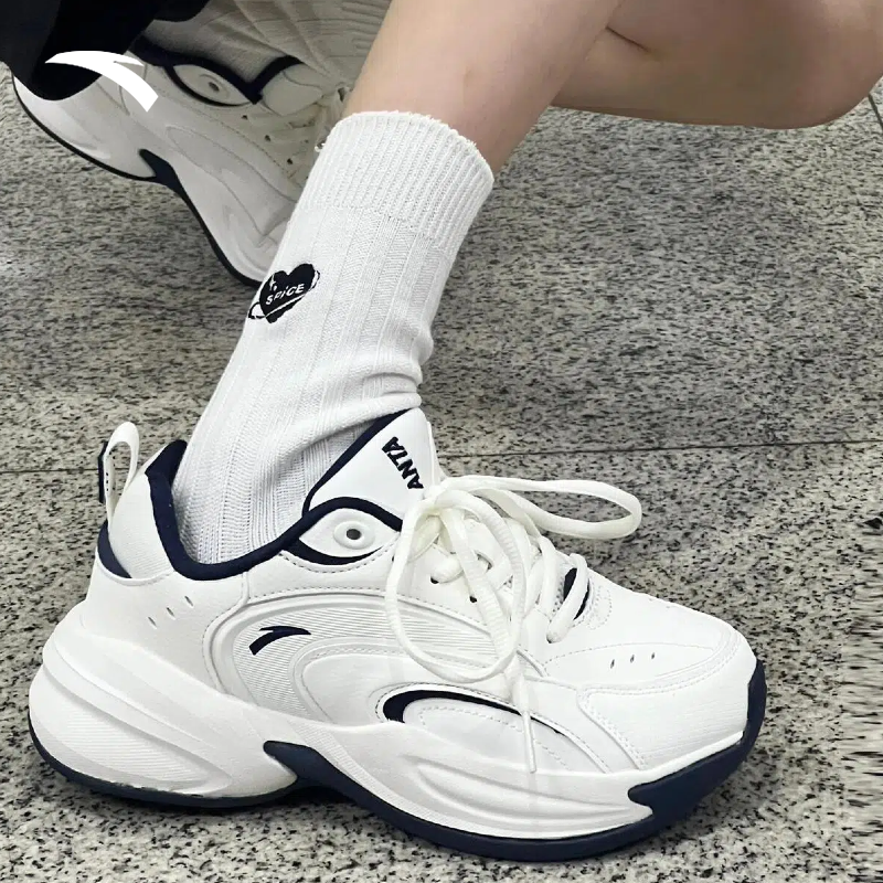 【王一博同款】安踏ACE休闲鞋情侣鞋男女鞋时尚百搭老爹鞋运动鞋子