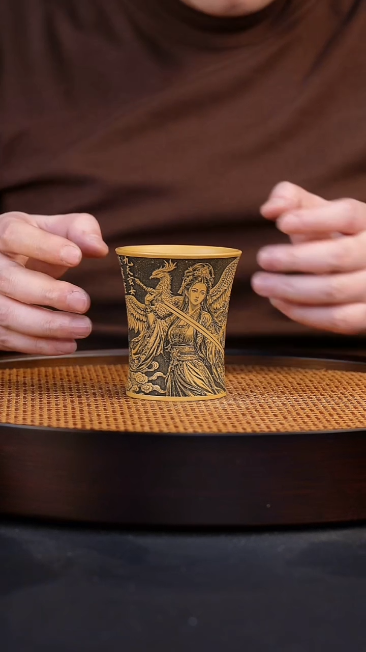 茶杯紫砂宜兴全手工紫砂杯