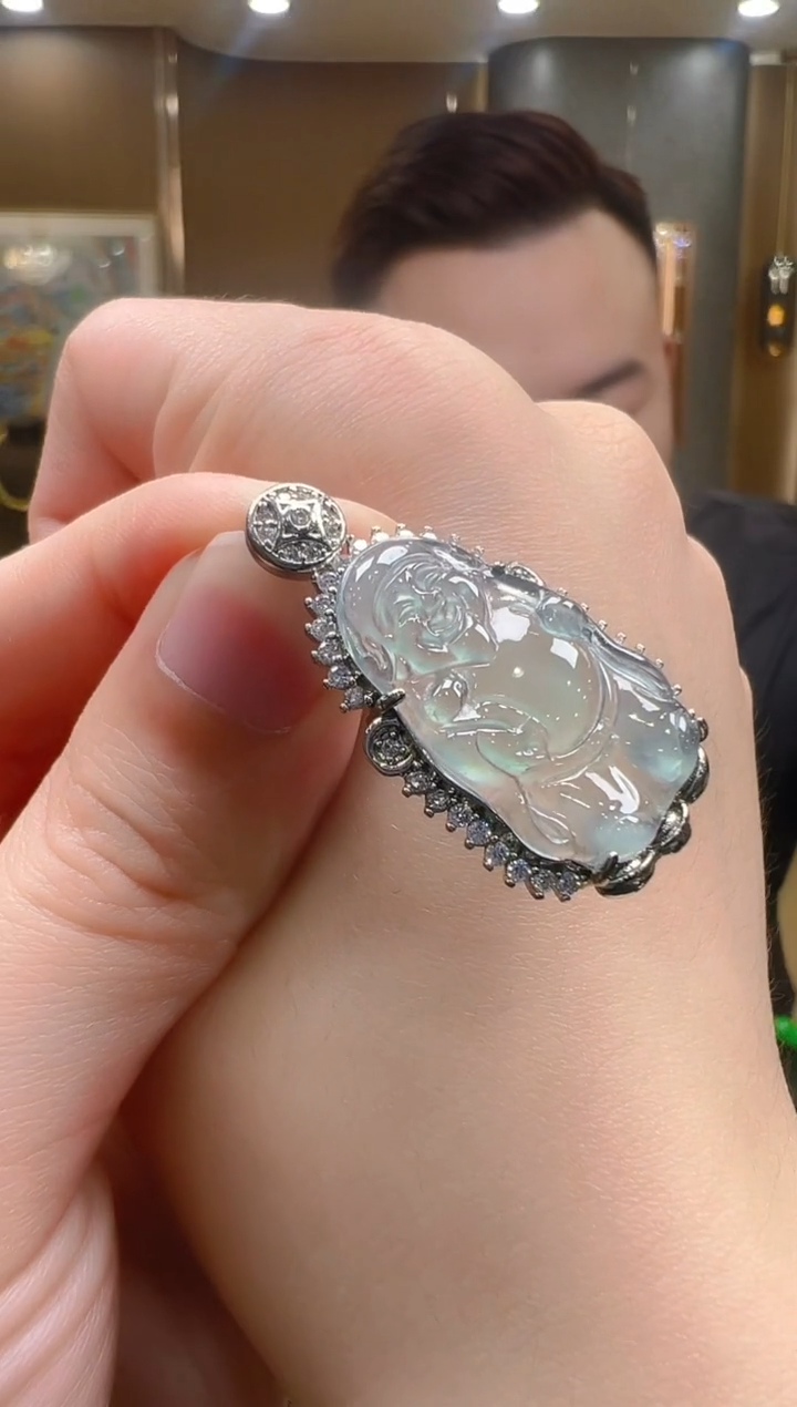 吊坠(不含链)未镶嵌翡翠多样性发货一件