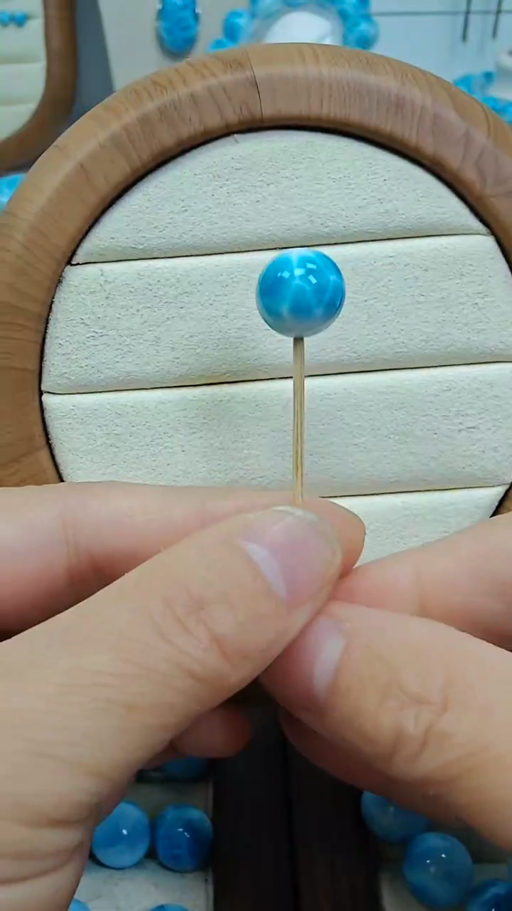 未镶嵌针钠钙石（海纹石）珠宝半成品v****i多样性发一