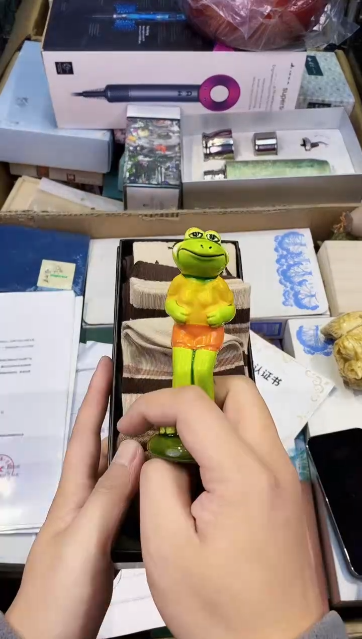 【闪购商品】瓷片都是我的大宝贝儿瓷器.l棕