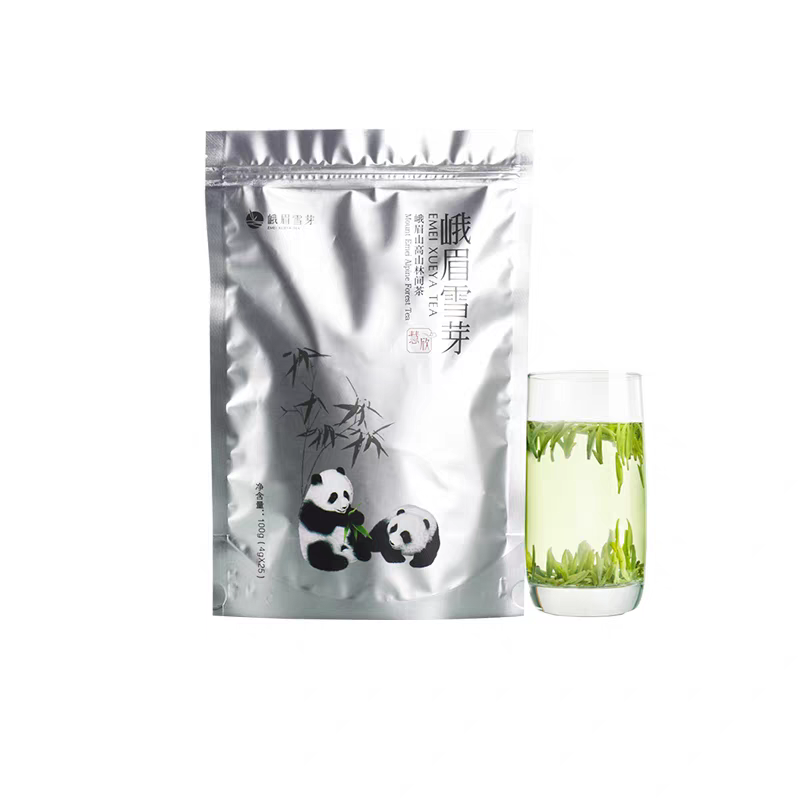 2025春茶峨眉雪芽慧欣100g明前绿茶芽茶雀舌春茶浓香自饮散装茶叶