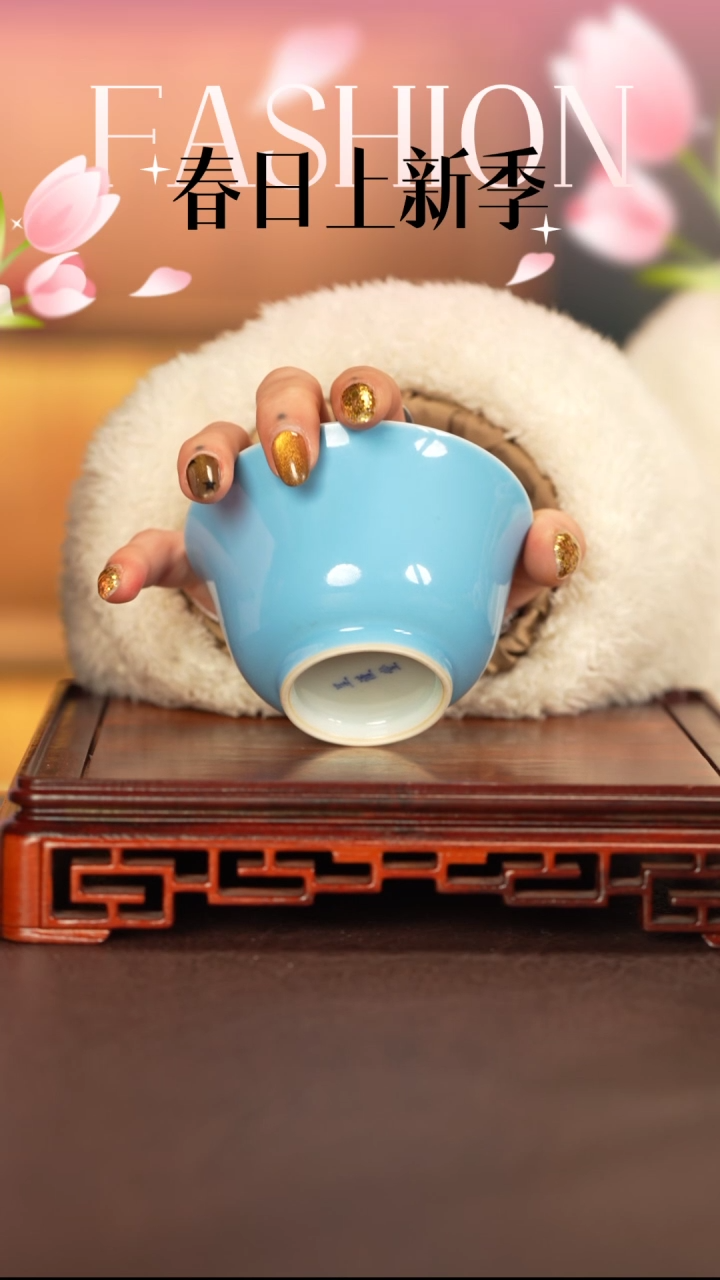 【闪购商品】杯子景德镇手工手绘陶瓷
