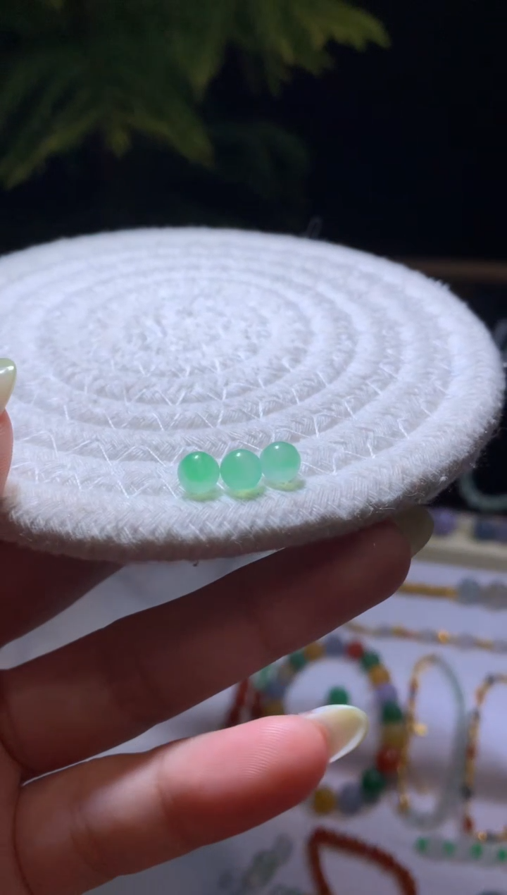 【闪购商品】定制翡翠未镶嵌5.6珠子多样性发货一件发货980+98