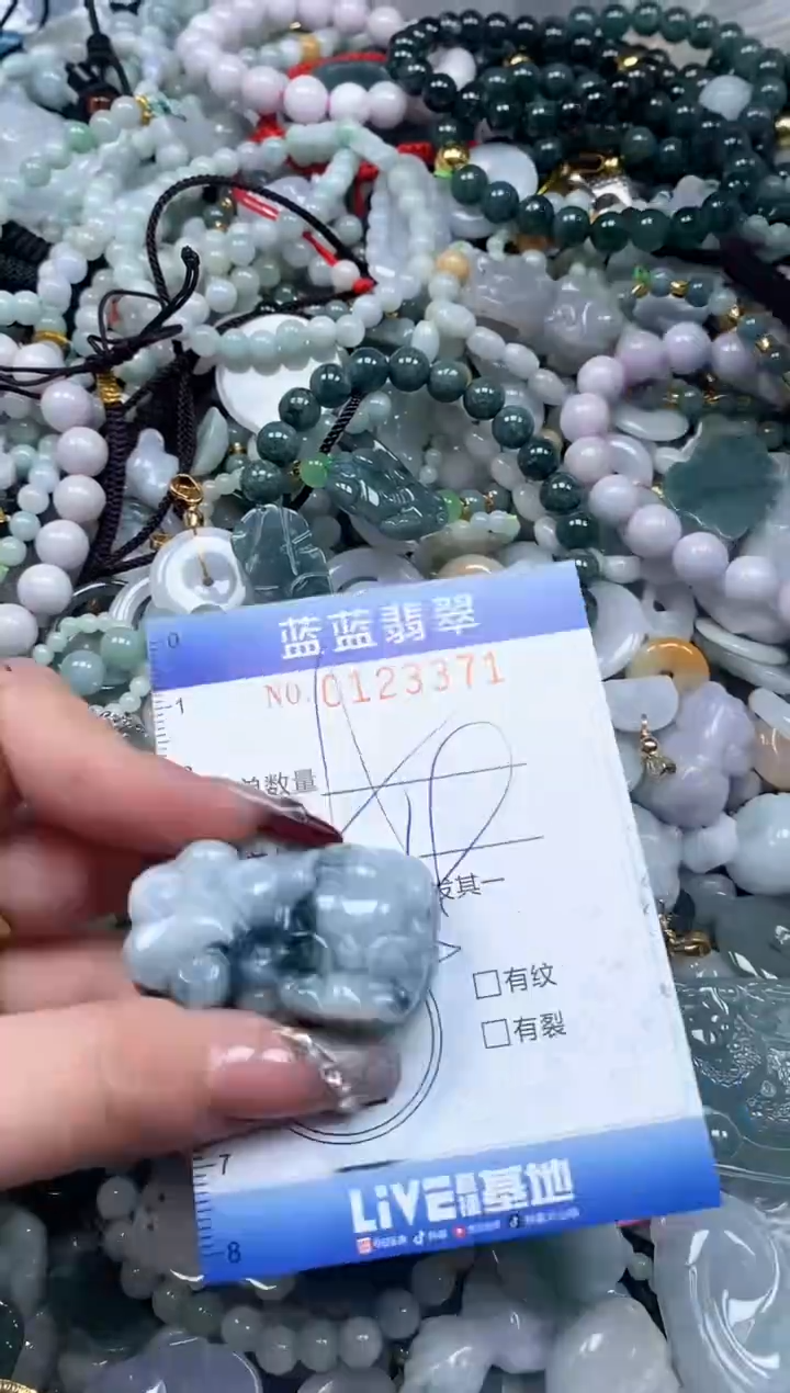 【闪购商品】翡翠颈饰未镶嵌闪购0123371多样性发其一