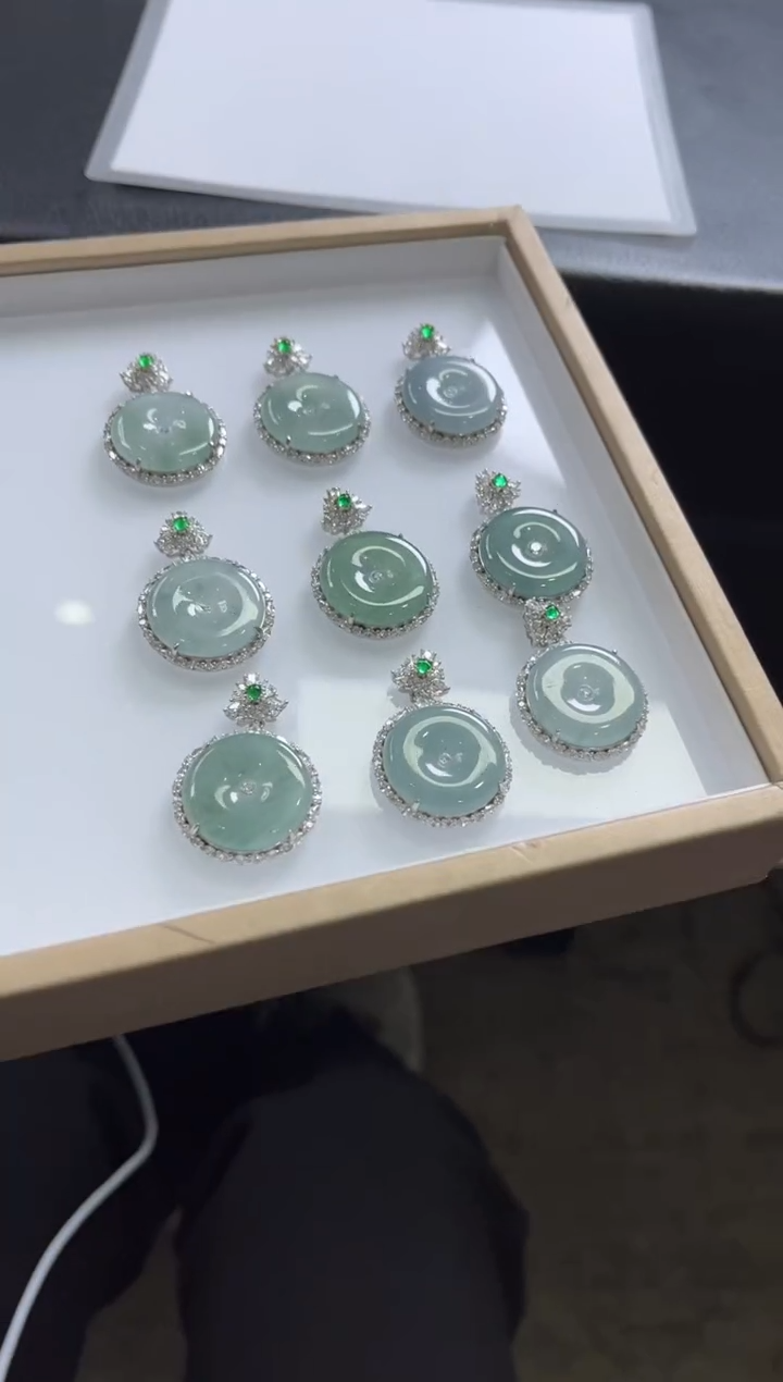 【闪购商品】翡翠颈饰未镶嵌J27 /多样性发一件/配绳子