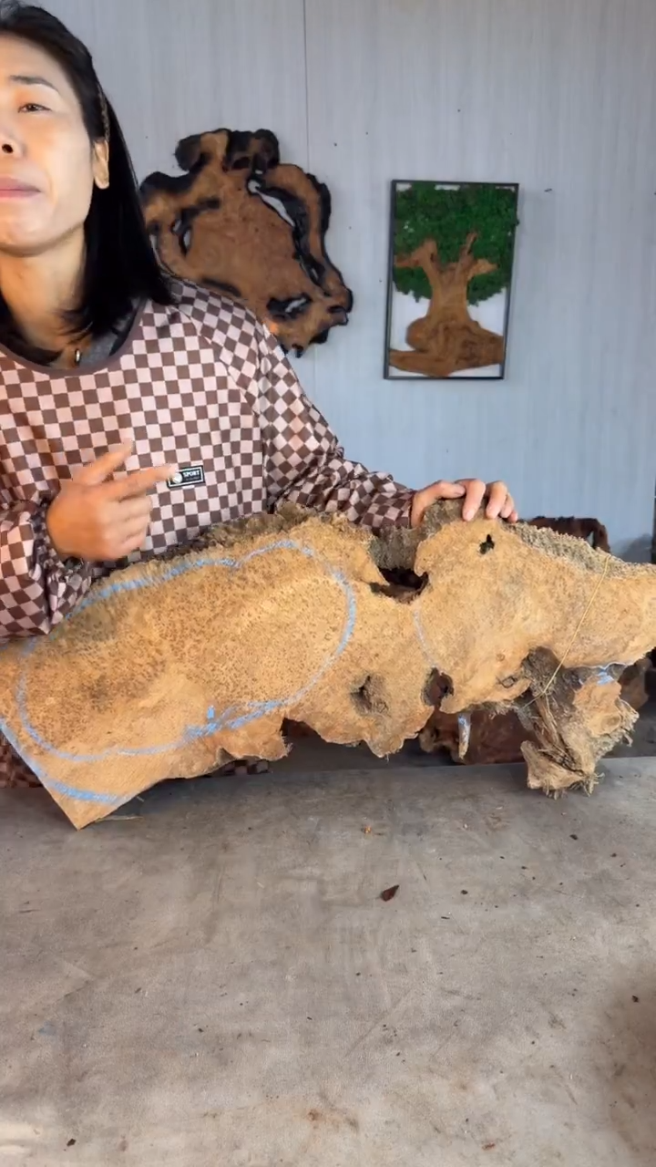 香杉木木头款杉木瘤挂件【原料】009