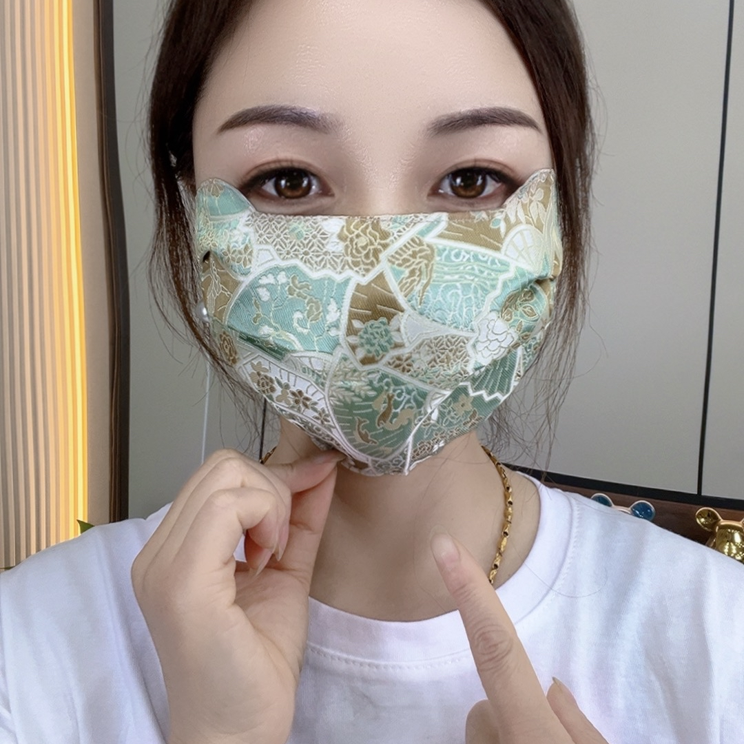  秋冬新款护眼角双层加厚防护面罩女士保暖口罩（模块）