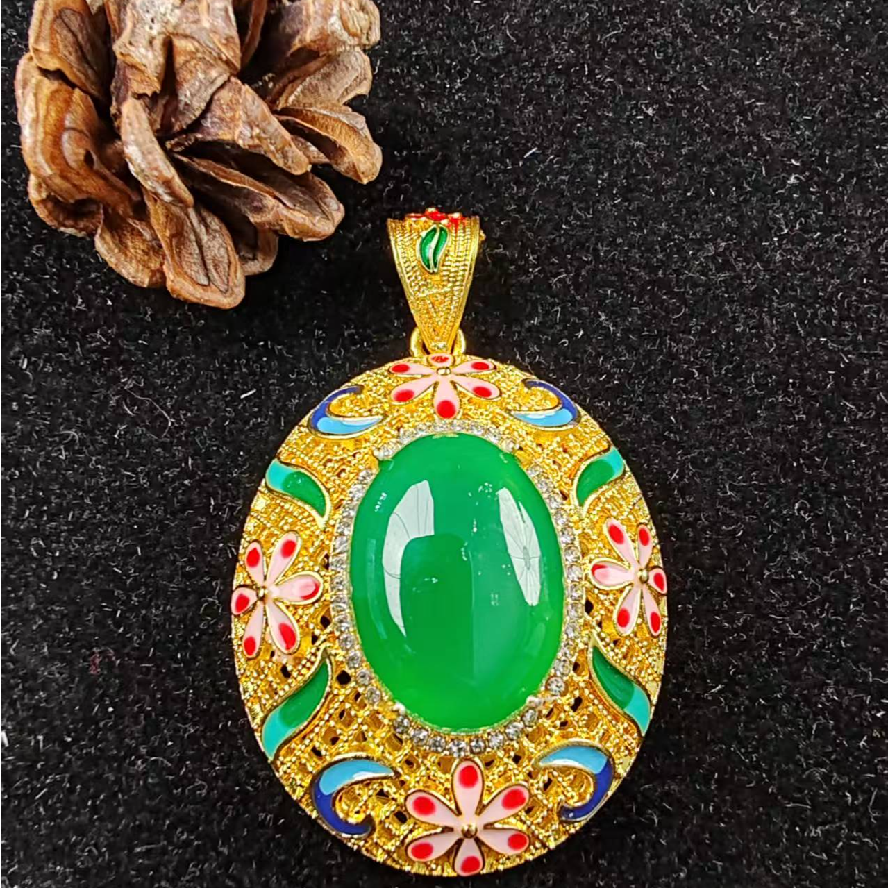 培育金绿宝石轻奢—典藏款首饰配礼盒D08