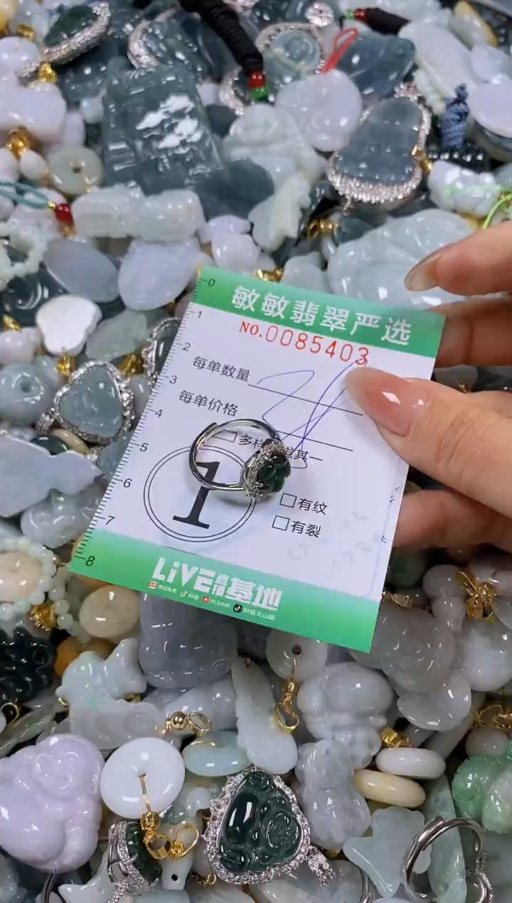 【闪购商品】翡翠颈饰未镶嵌闪购商品0085403