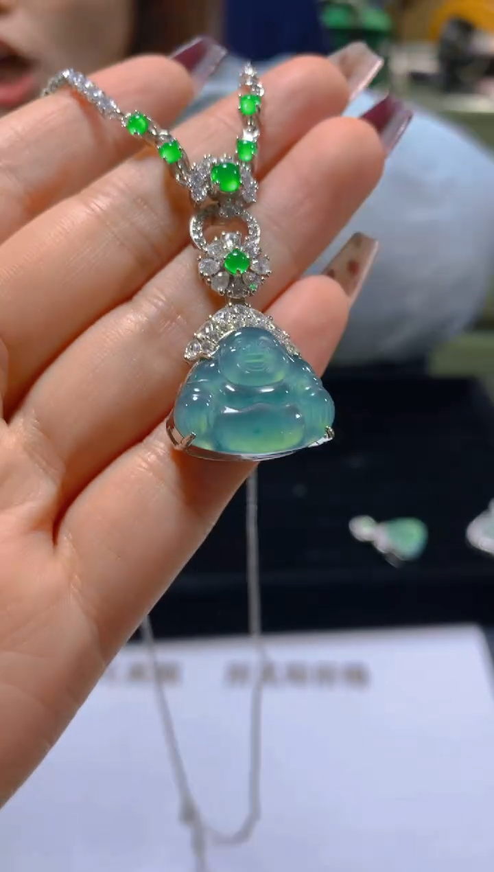 颈饰未镶嵌翡翠多样性发一