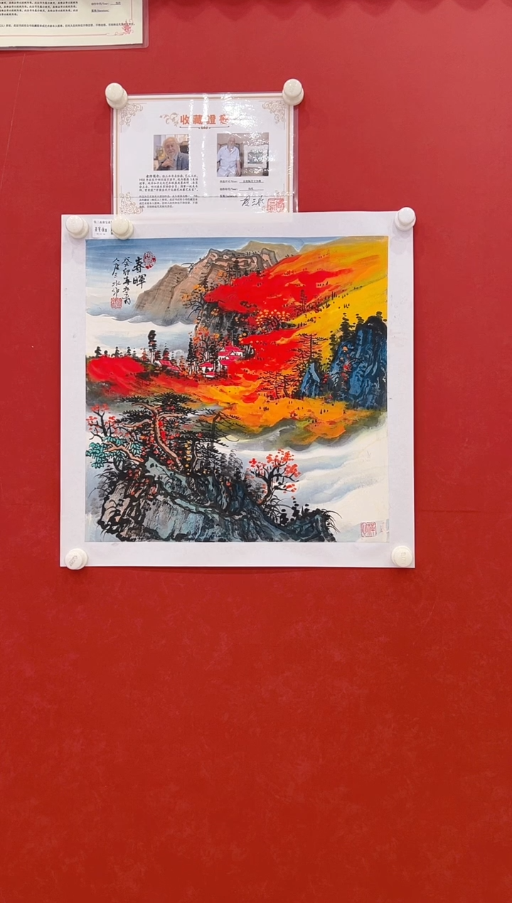 【闪购商品】书法张老师     国画 2.2平尺