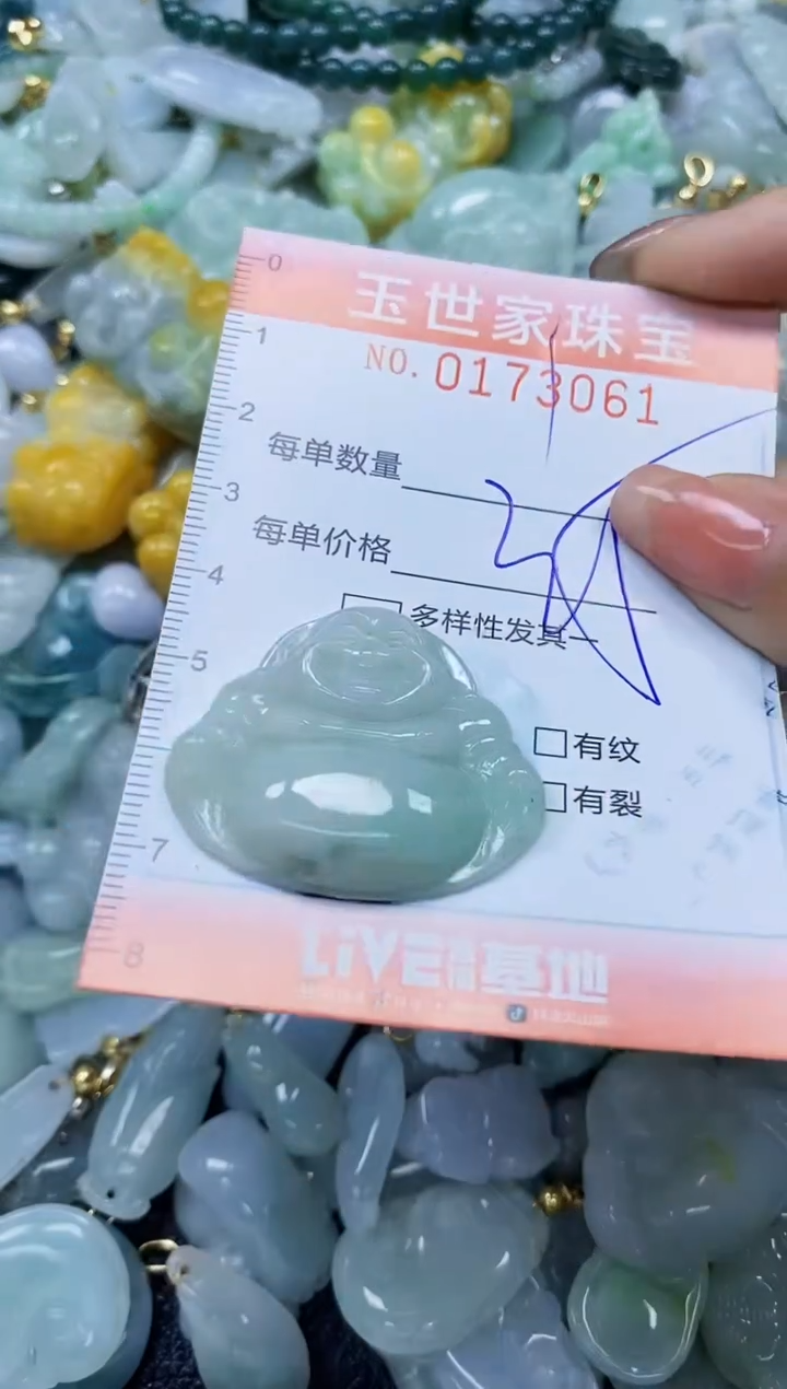 【闪购商品】翡翠颈饰未镶嵌闪购0173061