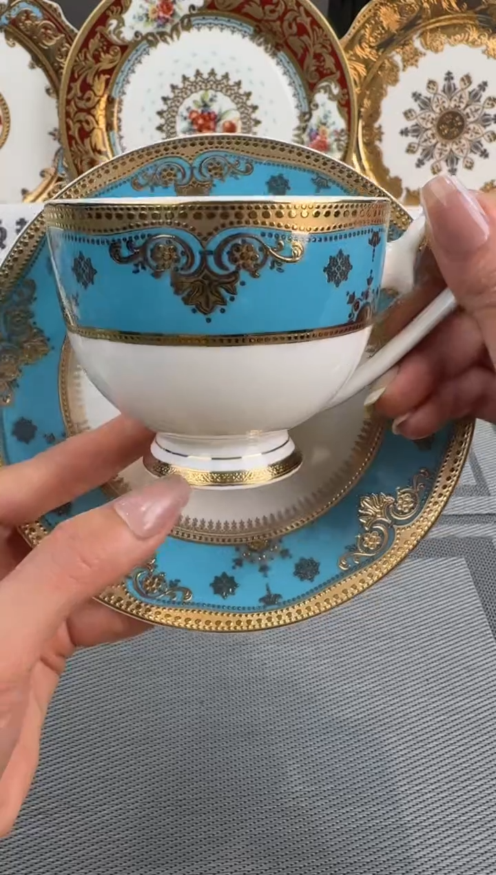 【闪购商品】瓷片咖啡杯碟福利款