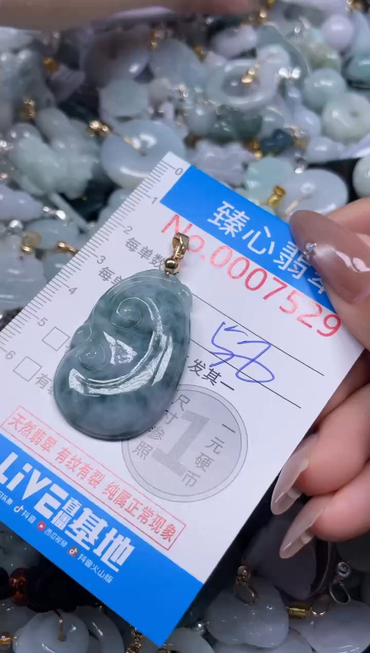 颈饰未镶嵌翡翠7529