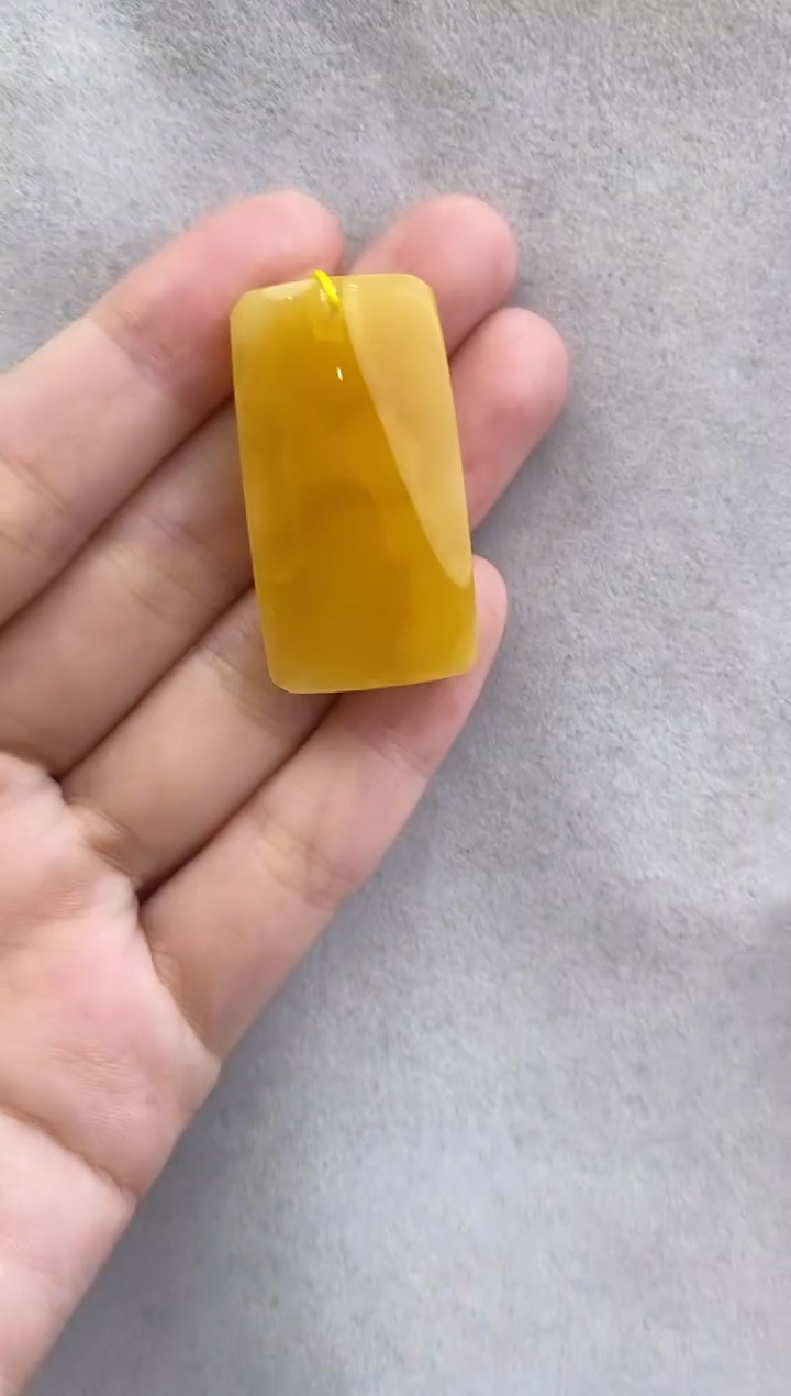 未镶嵌琥珀裸石10809135-吊坠