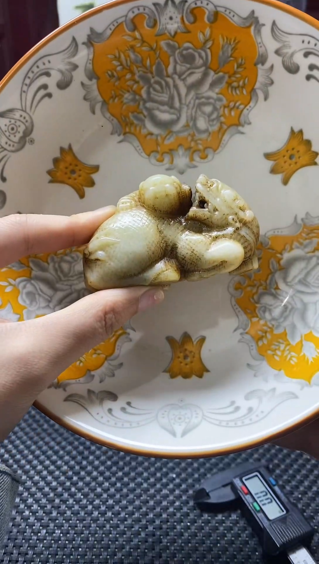 瓷片瓷片 瓷器 摆件 1个