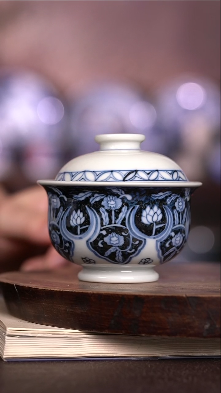 微瑕福利 现代瓷柴窑不合缝暇