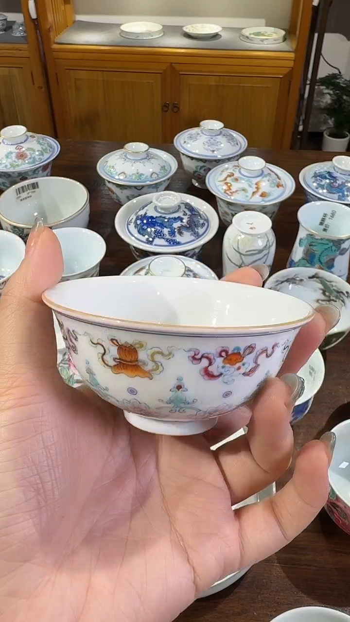 艺***器景德镇手工手绘陶瓷杯