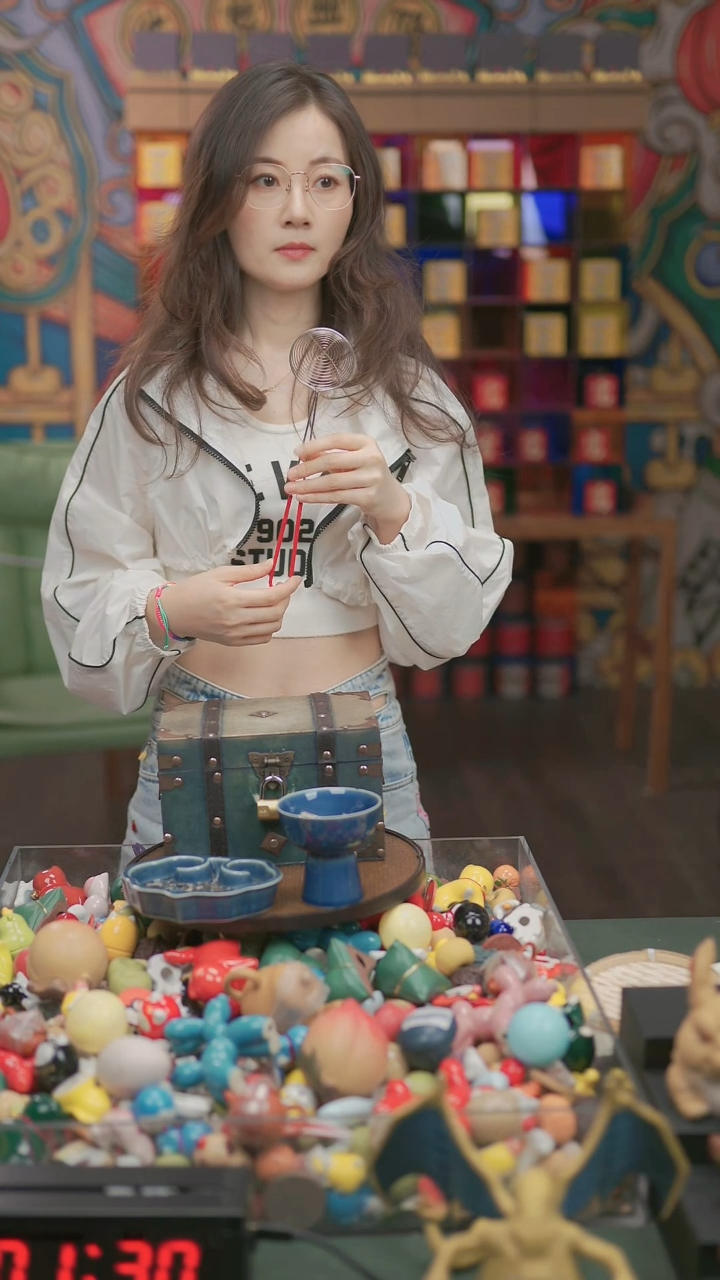 紫砂茶宠小勺挖呀挖