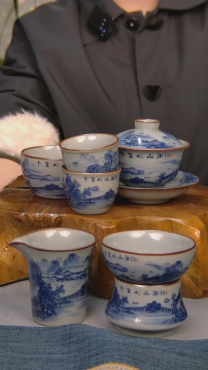 【闪购商品】简装家用款6件套 陶瓷家用茶具系列