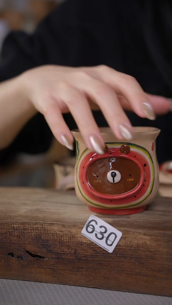 【闪购商品】瓷片手绘·杯/设计师 xudu 款