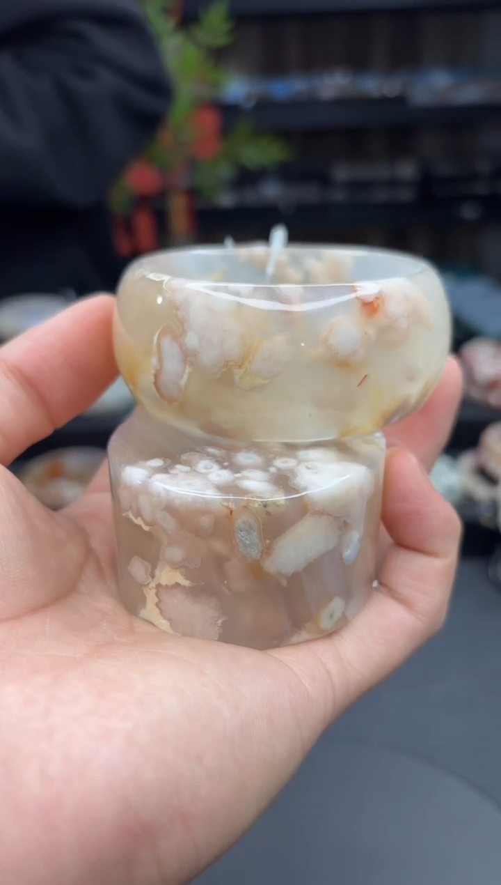 【闪购商品】石英质玉手镯未镶嵌642（60圈赠送镯心）