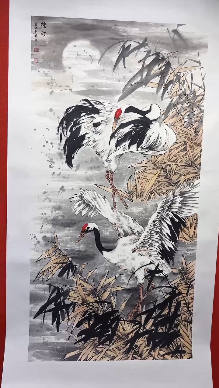 国画秦燕格国画手绘作品Y39