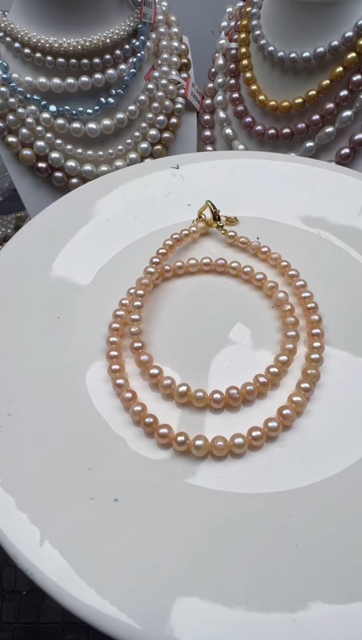 【闪购商品】淡水珍珠颈饰未镶嵌1